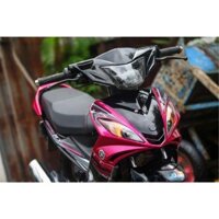 [FreeShip] Tem Decal Rời mẫu Jupiter MX hồng cho Exciter 135 bạc đen - tem cao cấp không bay màu