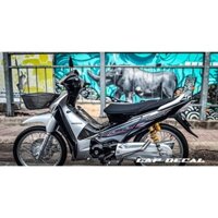 [FreeShip]  Tem rời Wave 125i - Mẫu bạc đen đơn giản -  cực đẹp