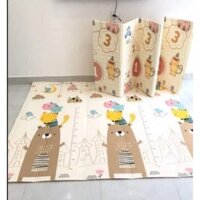 (FREESHIP) Thảm xốp gấp gọn Xpe  2 mặt cho bé  tập  bò chống ngã,chống thấm