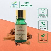 [FREESHIP] Tinh Dầu Xanh [𝐍𝐆𝐔𝐘𝐄̂𝐍 𝐂𝐇𝐀̂́𝐓 𝟏𝟎𝟎%] Tinh Dầu Hương Quế 10ml- Chiết xuất từ tự nhiên