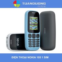 [Freeship toàn quốc từ 50k] Điện Thoại Nokia 105 1 Sim 2017 - Hàng Chính Hãng