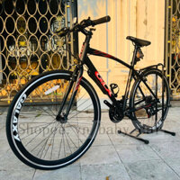 [Freeship Toàn Quốc] Xe Đạp Touring Galaxy LP300 Mẫu Mới Khung Nhôm, Bộ Đề Shimano 21 Tốc Độ, Vành Nhôm 700C, Lốp Kenda