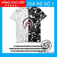 [Freeship Toàn Quốc]Áo Bape phản quang ngắn tay Full Tag Túi, áo thun A Bathing Bape