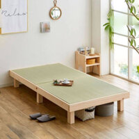 [FREESHIP TPHCM] Giường ngủ pallet gỗ thông chân cao 20cm phong cách Nhật Hàn