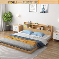 [FREESHIP TPHCM ] Giường ngủ bệt phong cách Nhật hiện đại nhiều màu sắc dễ dàng lắp ráp FNL444