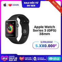 [FREESHIP - TRẢ GÓP 0% - HÀNG CHÍNH HÃNG VN/A] Apple Watch Series 3 38mm GPS l MTF12VN/A - MTEY2VN/A LazadaMall