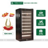[FREESHIP] Tủ ướp r.ượu vang cao cấp. Tủ bảo quản chính hãng Blue Ice 32 chai. Tủ mát bảo quản vang khay gỗ tuyết trùng
