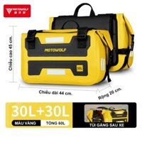 [FREESHIP] Túi Treo Hông Xe Máy Chống Nước 60L Motowolf  MDL 0720