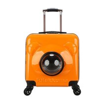 (FREESHIP) Vali kéo dành cho thú cưng - Vali vận chuyển du lịch cho chó mèo thiết kế sang trọng