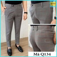(FREESHIP+VIDEO) Quần kẻ caro nam cao cấp, vải cotton co giãn dễ chịu