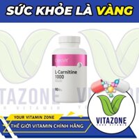 [Freeship] Viên Giảm Mỡ Tự Nhiên Ostrovit L-Carnitine 1000mg