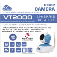 [FreeShip]  Vitacam VT2000 hình ảnh FULL HD 3Mpx - Bảo hành 24 tháng