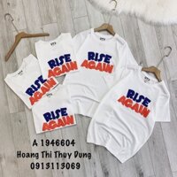[Freeship Xả kho] Áo phông Rise Again mix dáng khoẻ khoắn VAV OFFICIAL STORE