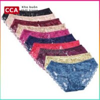 [Freeship Xả kho]  Bộ 10 quần chip đồ lót ren nữ cao cấp quyến rũ (Nhiều Màu) xopdantuong.vav