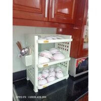 [FreeShip – Xả kho cắt lỗ sập sàn] trạn bát nhựa cao cấp