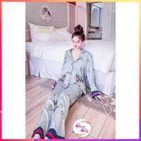 [FreeShip – Xả kho] Pijama Lụa Cao Cấp|Đồ Ngủ Đẹp mặc thoải mái MÃ PI 2753 - Chocochip Shop