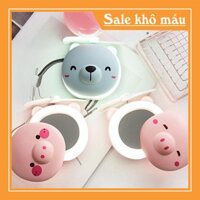 [FREESHIP XẢ KHO] Quạt Mini Cầm Tay Hình Chú Heo Đáng Yêu Có Thể Sạc Lại