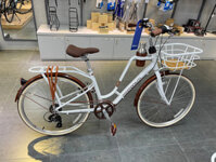 FREESHIP Xe Đạp Đường Phố Touring MOMENTUM iNeed Latte 26 Cho Nữ Bánh 26 Inches  2022  - White - 26inch