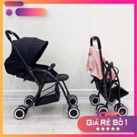 FREESHIP  Xe đẩy gấp gọn 2 chiều 3 tư thế cho bé - Tặng kèm màn chống muỗi + chiếu điều hoà