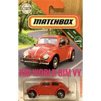 freeship Xe mô hình Matchbox '62 Volkswagen Beetle FYR64.