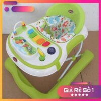 FREESHIP  Xe tập đi 2 giai đoạn có đồ chơi Mastela 1123 xanh lá