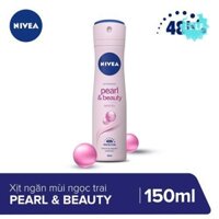 FREESHIP Xịt Ngăn Mùi Nivea Chiết Xuất Ngọc Trai Đẹp Quyến Rũ 150ml - 83731 MS1 .