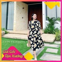 (Freeship Xtra) Váy Bầu Maxi Đẹp Thời Trang Dạo Phố (freesize)