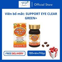 Freeship Xtra Viên bổ mắt SUPPORT EYE CLEAR GREEN  Tăng cường thị lực, giảm mờ mắt, khô mắt mỏi mắt.
