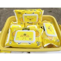 💥FREESHIP💥10 Gói Khăn Ướt Vịt Vàng, Khăn Giấy Ướt Vịt Vàng Kháng Khuẩn [80 khăn/gói]