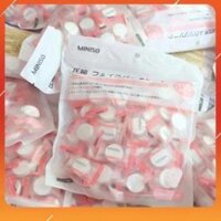 [Freeship99] Túi Mặt nạ giấy nén Miniso Nhật Bản 100 viên