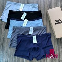 [freeship]BỘ 4 QUẦN LÓT ĐÙI NAM 100% COTTON NHẬT BẢN