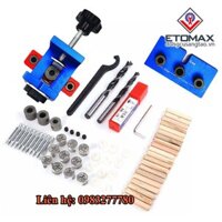 [FREESHIP]Bộ Cữ Khoan Ốc Cam Và Chốt Gỗ Bản FULL X150B