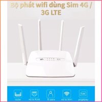 【FREESHIP】Bộ phát wifi dùng Sim 4G / 3G LTE - C300 - 4 ăngten dùng cho ô tô và nơi không có internet
