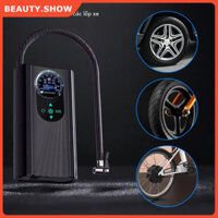 🏆FREESHIP🏆bơm lốp ô tô 12V bơm xe máy，bơm ô tô，Máy Bơm Hơi Lốp Xe Hơi Chính Xác Cao Mini Lốp Bơm Nhanh Điện Tử Bơm Bơm