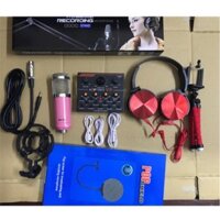 [Freeship][Cài Autotune] Combo soundcard v9 quốc tế+ Mic thu âm Bm800 full phụ kiện [Hot] Zii