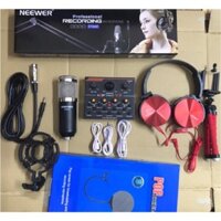 [Freeship][Cài Autotune]
Combo sound v9 quốc tế Mic Woaichang BM900 tặng tai nghe chụp tai [Hot] Zii