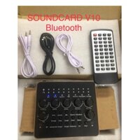 [Freeship][Cài Autotune]
Sound card live stream V10 có điều khiển từ xa 2018 [Hot] Zii