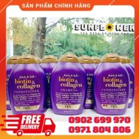 [FreeShip][Chính Hãng] [Có sẵn] Bộ 2 Dầu gội và dầu xả OGX Thick & full + biotin & collagen 385ml