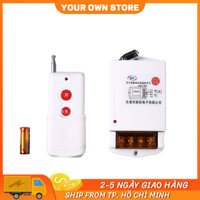 🔥FREESHIP🔥Công tắc điều khiển từ xa Honest 9220 6220 1KM Bật Tắt Máy bơm nước máy Công suất lớn 30A 40A/220V