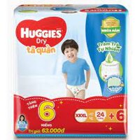 [FREESHIP]Tã/Bỉm Huggies Quần/Dán các size M76/L68/XL62/XXL56/XXXL24/M42/L38/XL32/XXL28