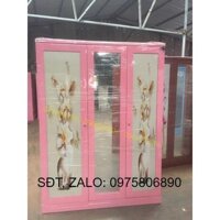 [freeship]Tủ tôn/tủ quần áo 3 buồng 3D