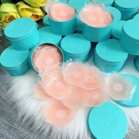 [Freeshipx] Hộp 10 Miếng (5 Cặp) Dán Ngực Silicon siêu dính, dán Nhũ Hoa - Miếng Dán Ti