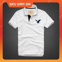 [FreeShip_Xả Kho ] - Áo Thun Cổ Bẻ Thêu Đại Bàng Nam Cao Cấp _ÁP Dụng Mã Giảm Giá Của Shop Được Giảm Thêm 10k