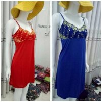 Freesip_Hàng Cao Cấp Đầm NGỦ MẶC NHÀ thun lạnh
