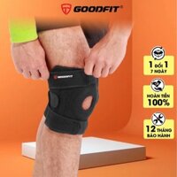 ✅[FREESIZE] Đai Bó gối quấn bảo vệ đầu gối GoodFit GF522K,băng thun đai bó hỗ trợ bảo vệ khớp đầu gối Có Đệm GOODFIT