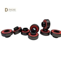 Freesport 608 Vòng bi gốm đen lai dành cho ván trượt nội tuyến hoặc ván trượt Scooter Longboard (Gói 8)
