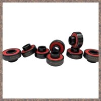 Freesport 608 Vòng bi gốm đen lai dành cho ván trượt nội tuyến hoặc ván trượt Scooter Longboard (Gói 8)