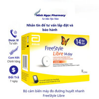FreeStyle Libre Bộ cảm biến máy đo đường huyết nhanh - Máy đo đường huyết liên tục chính xác và tiện lợi.