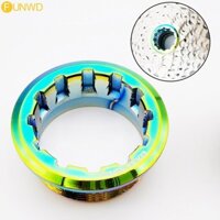 Freewheel Lock Cover Aluminum Rainbow 12 Speed Better Force For-SHIMANO
