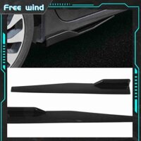 FreeWind Viền bên môi Chống trầy xước Chống lão hóa Bộ chia màu đen bóng Giảm sức cản không khí Phổ biến cho ô tô